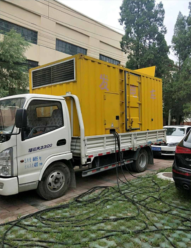 顺平发电车出租-柴油发电机组排烟系统设计要求及其考虑因素